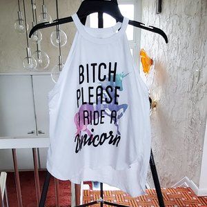 Bitch Please I Ride a Unicorn Tank